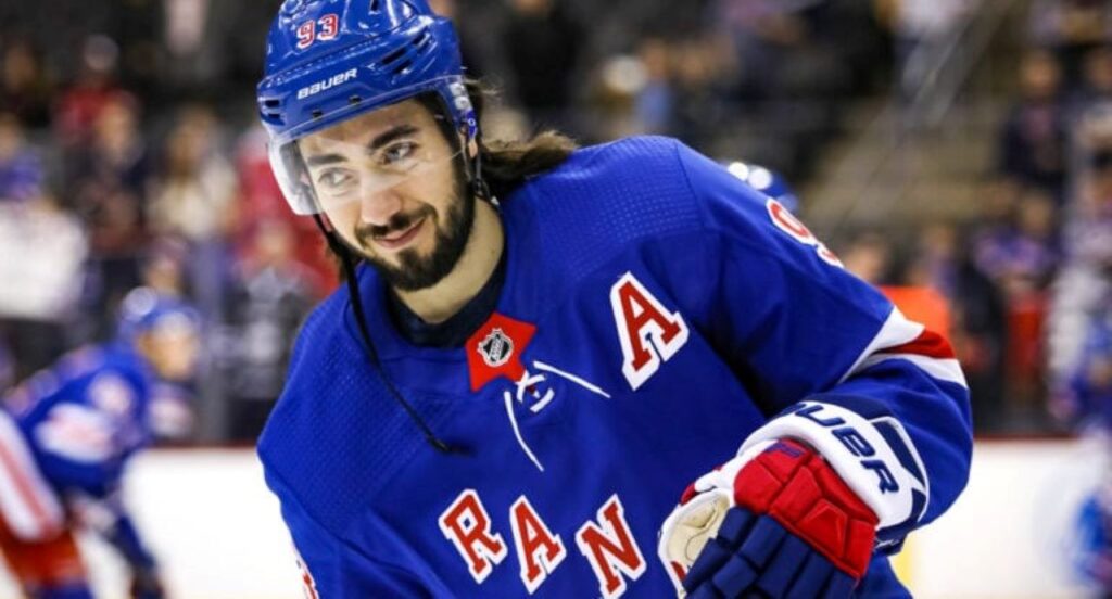 hockey player Mika Zibanejad