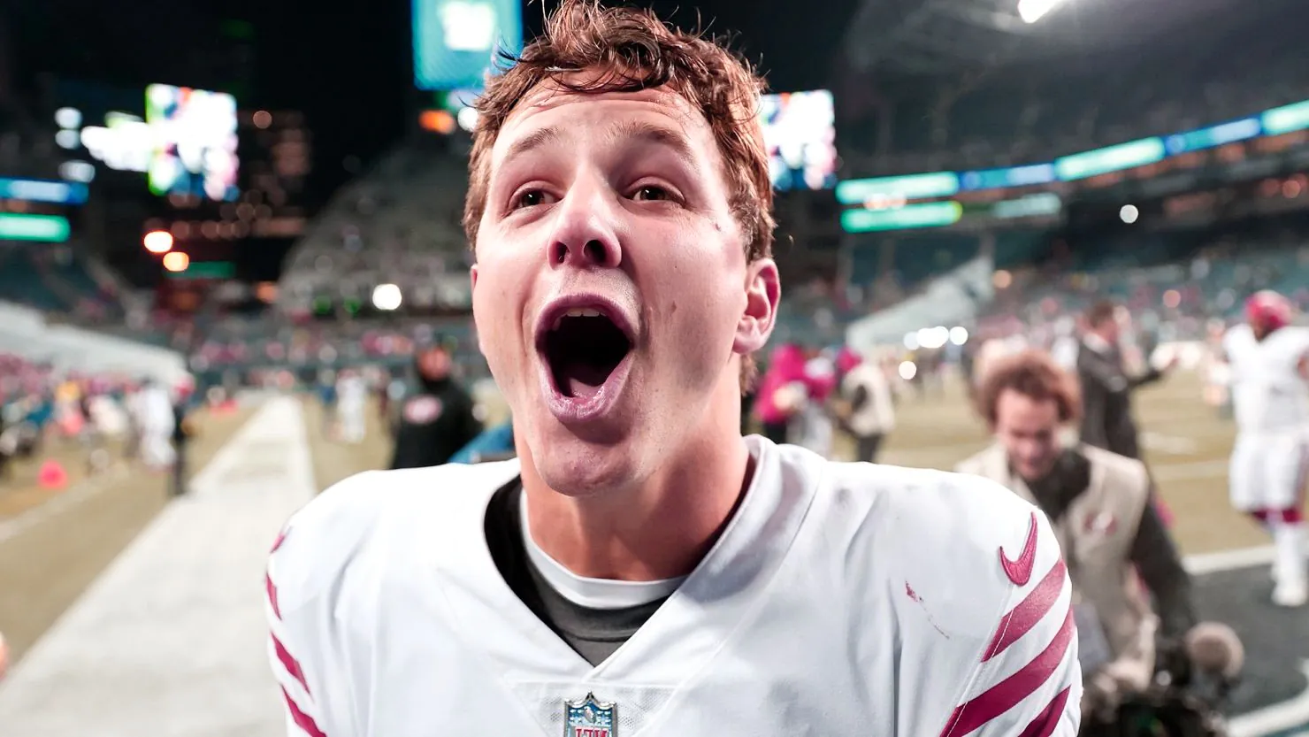 emotional brock purdy